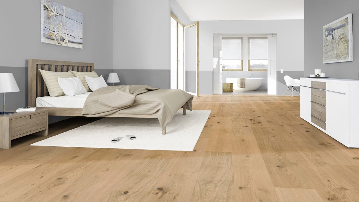 Plancher Hybride Bois Chêne Naturel Rustique FLR-5001 - Rustique
