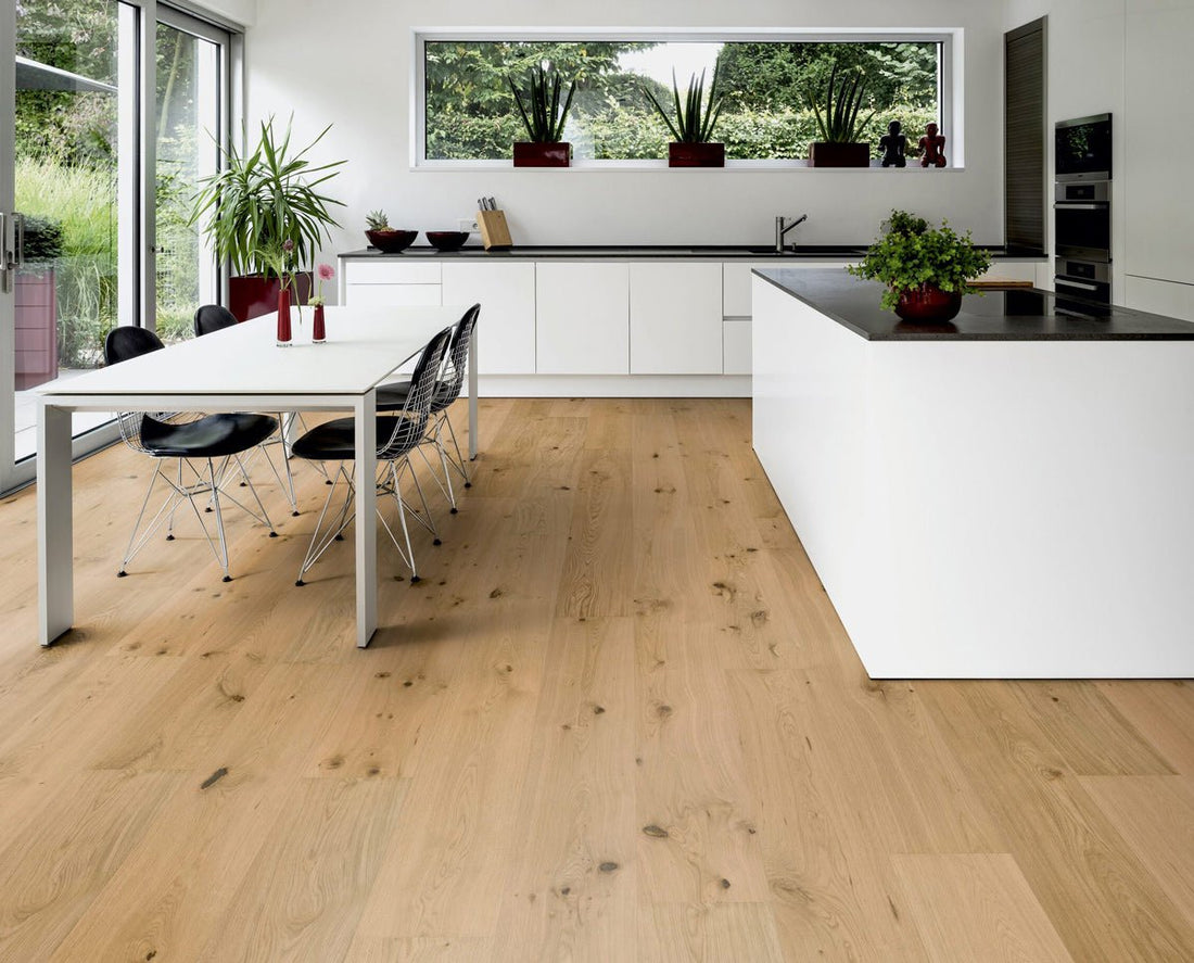 Plancher Hybride Bois Chêne Naturel Rustique FLR-5001 - Rustique