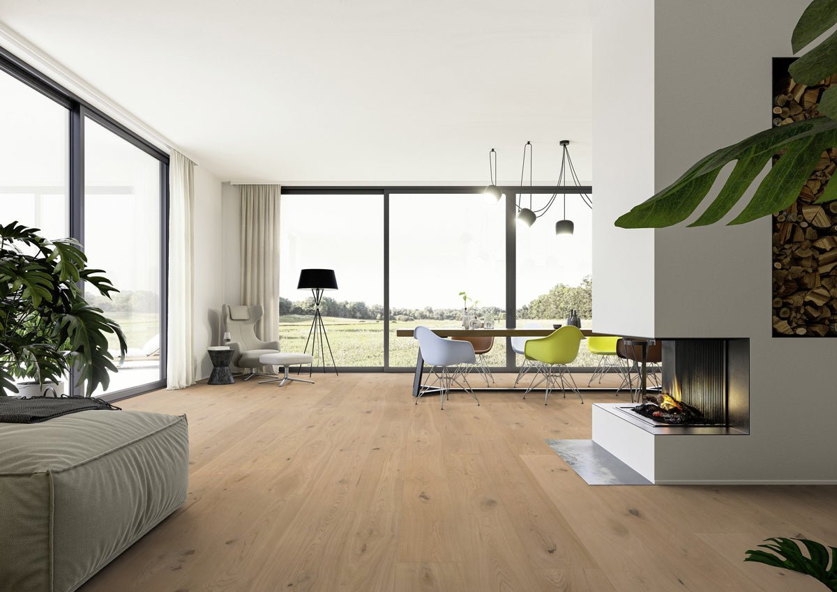 Flower Hybrid Wood Pure Oak Rustic FLR-5003