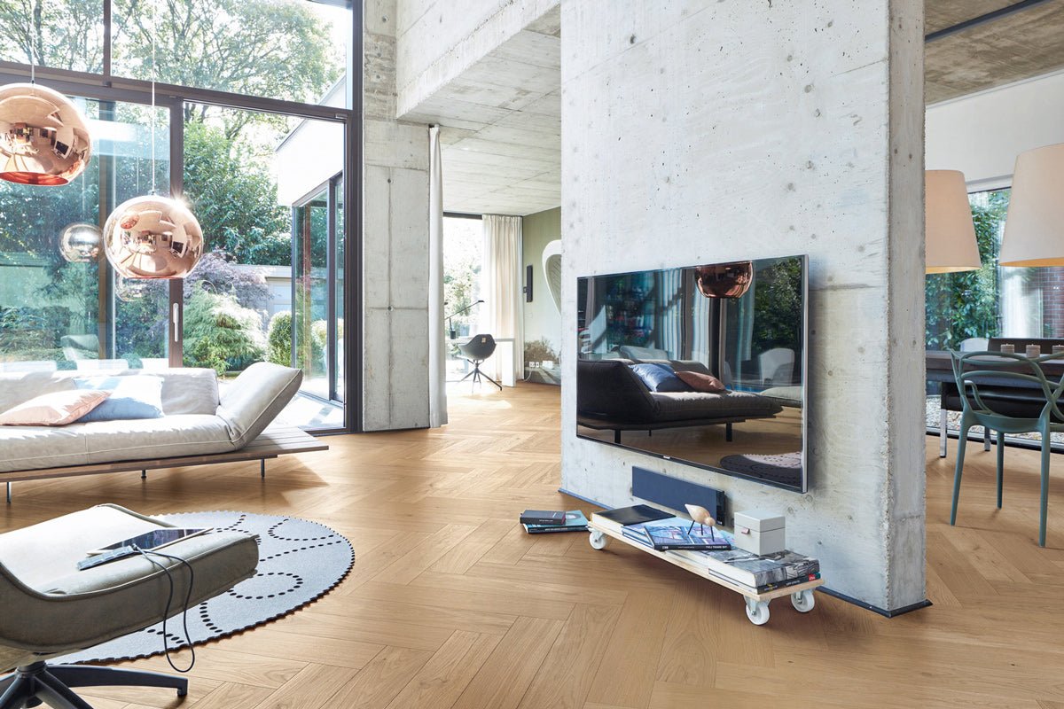 Floer Hybrid Wood Herringbone Pur Chêne FLR-5015