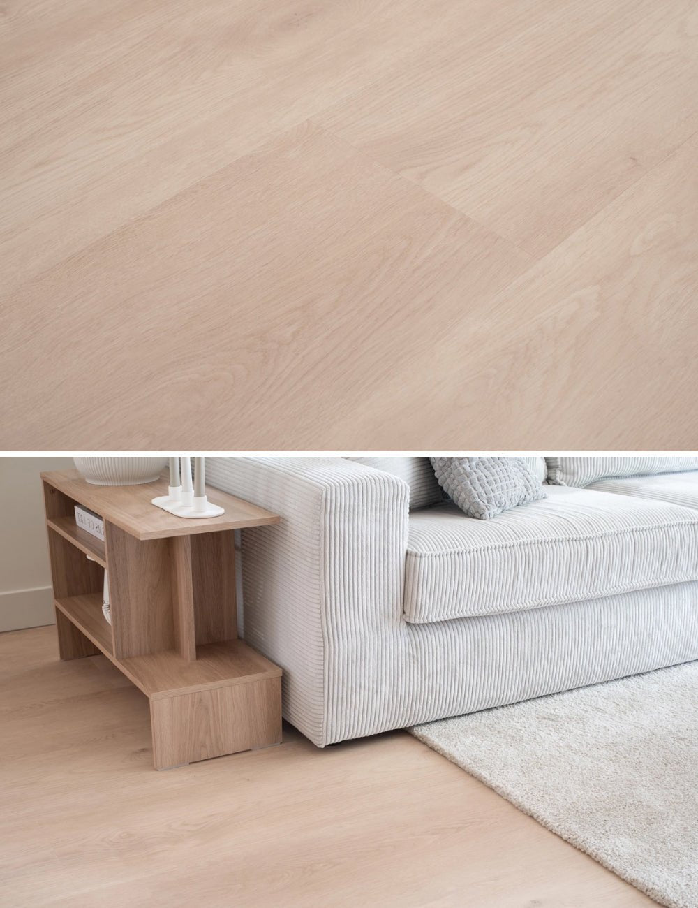 Floer Landhuis Click PVC Witte Eik FLR - 3752 - MEGAMAT - Solza.nl