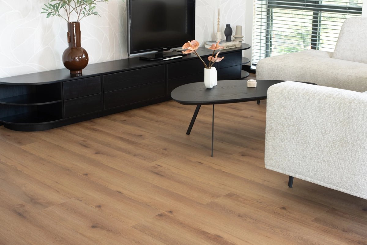 Floer Niederhorn Nootbruin FLR - 3729 Natuur Click PVC - MEGAMAT - Solza.nl