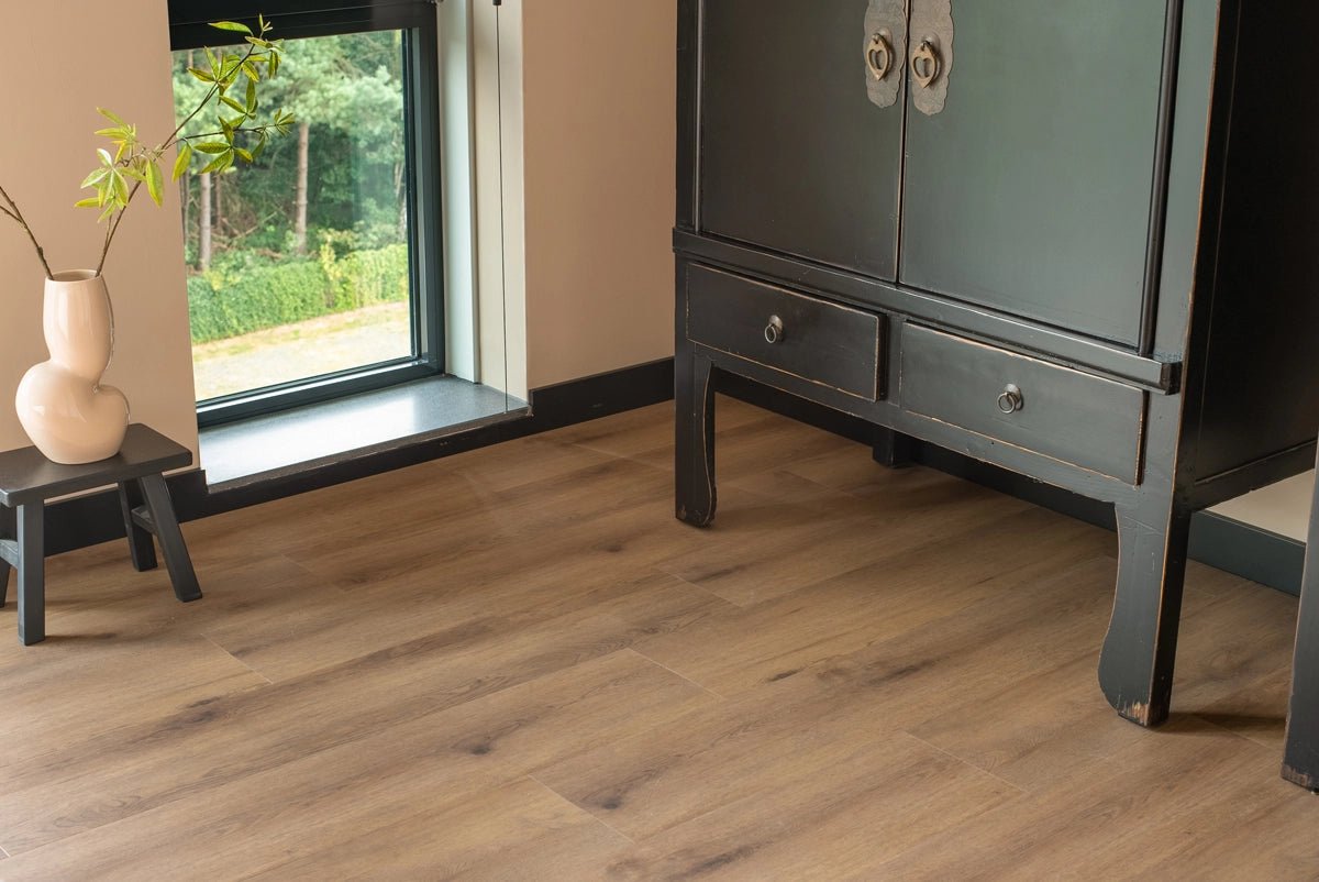 Floer Niederhorn Nootbruin FLR - 3729 Natuur Click PVC - MEGAMAT - Solza.nl