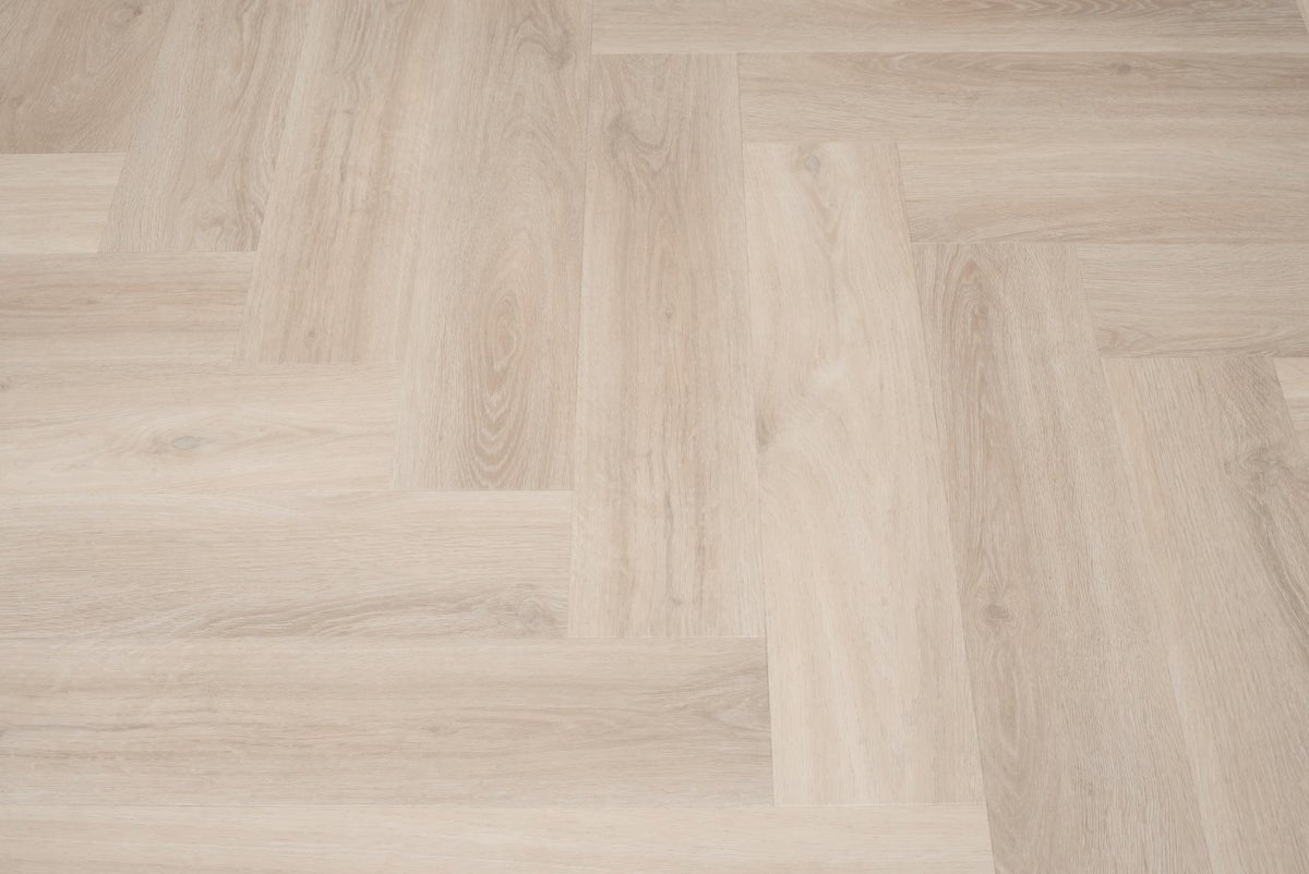 Floer Puur Eiken Visgraat Click PVC FLR - 3932 - Solza.nl