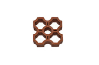 Floer Terracotta Star Roomdivider - 20x20x7cm in ster vorm - TGL - 6308 - Solza.nl