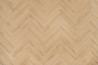 Plancher à chevrons PVC Chêne naturel FLR-3513 MEGAMAT - Bryde Brown Herringbone