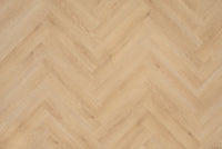 Plancher à chevrons PVC Chêne naturel FLR-3513 MEGAMAT - Bryde Brown Herringbone