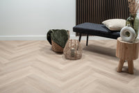 Parquet Chevrons PVC Chêne Pur FLR-3514 MEGAMAT - Orca Chevron Non Traité