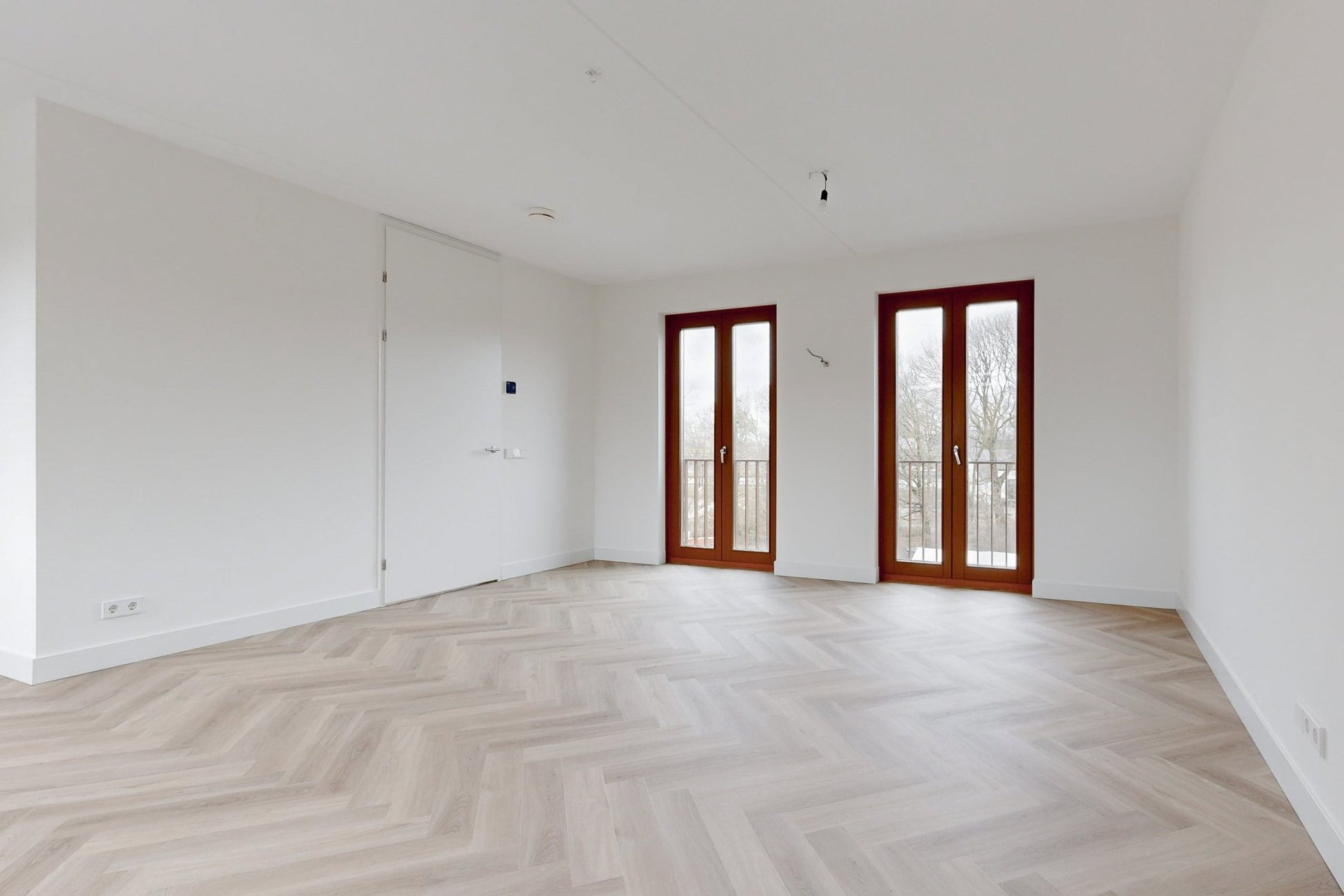 Parquet Chevrons PVC Chêne Pur FLR-3514 MEGAMAT - Orca Chevron Non Traité