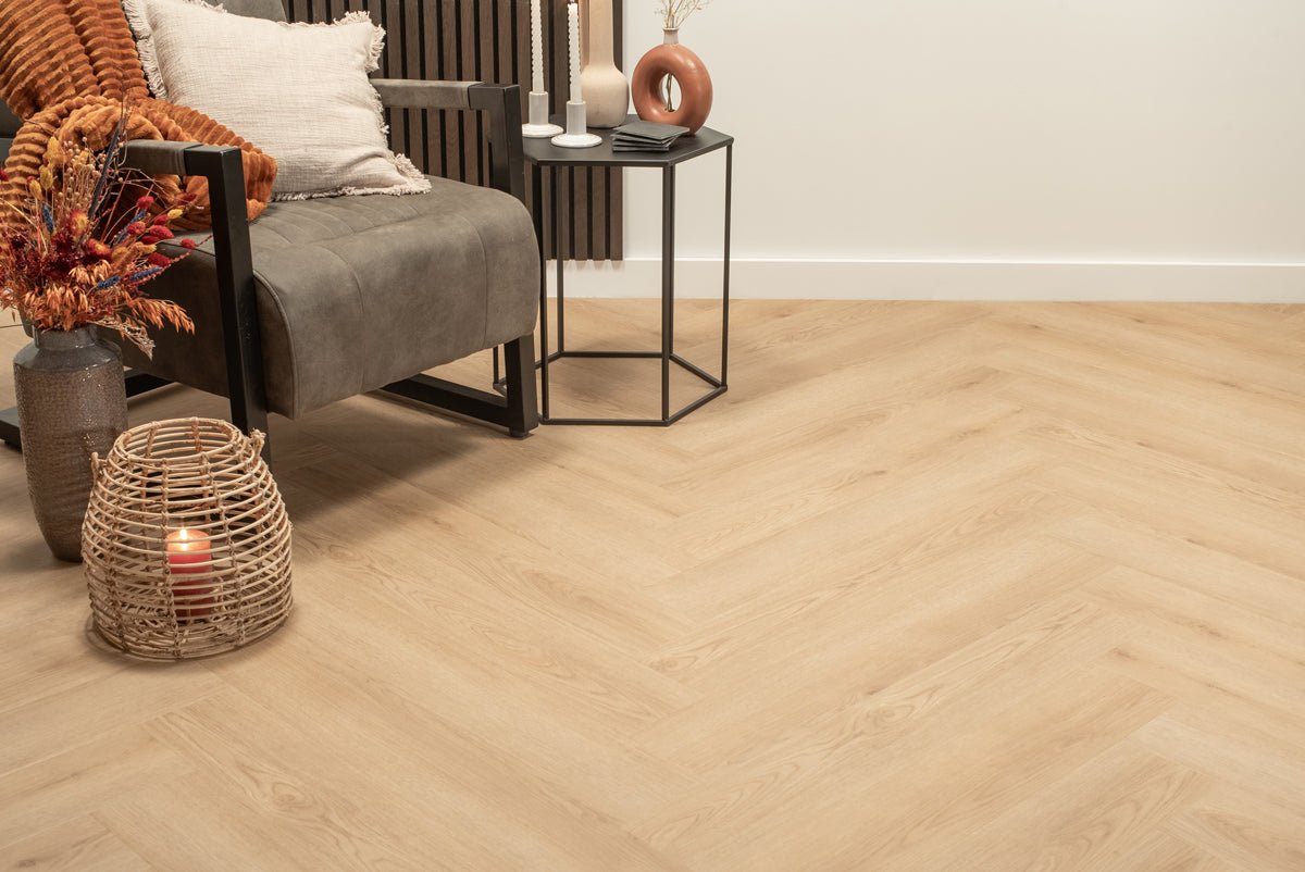 Floer Whalebone Click PVC Bryde Brown FLR-3913 - MEGAMAT