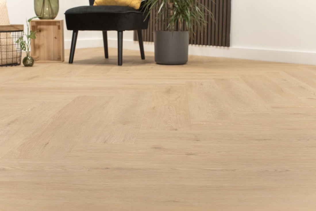 Floer Whalebone Click PVC Gaia Gris Beige FLR-3915 - MEGAMAT