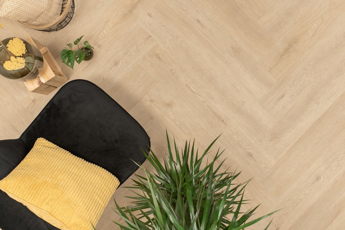 Floer Whalebone Click PVC Gaia Gris Beige FLR-3915 - MEGAMAT