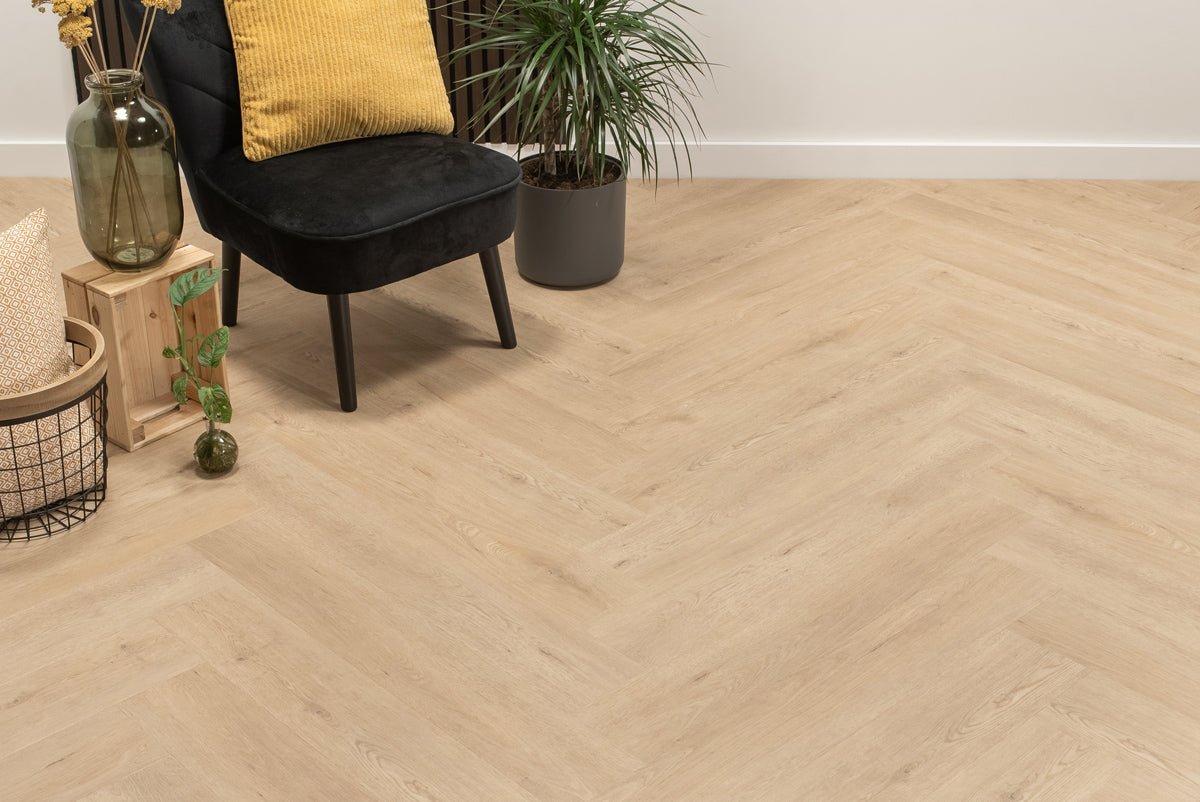 Floer Whalebone Click PVC Gaia Gris Beige FLR-3915 - MEGAMAT