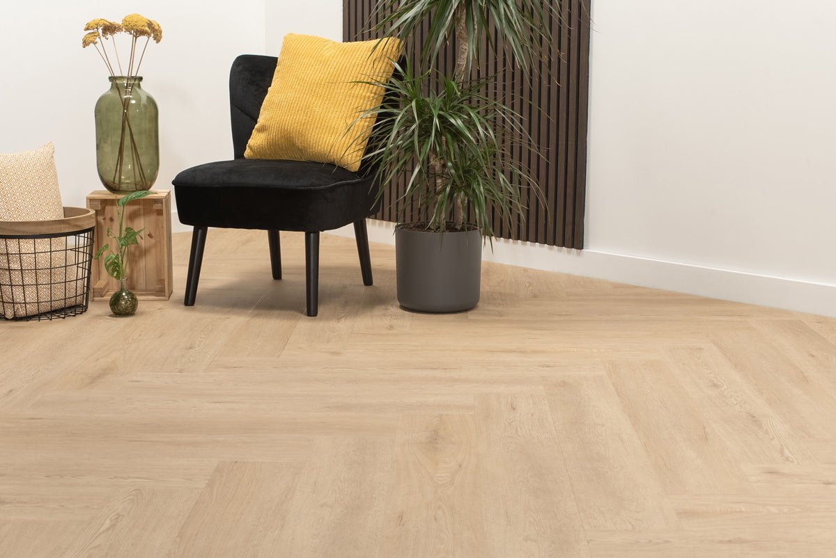 Floer Whalebone Click PVC Gaia Gris Beige FLR-3915 - MEGAMAT