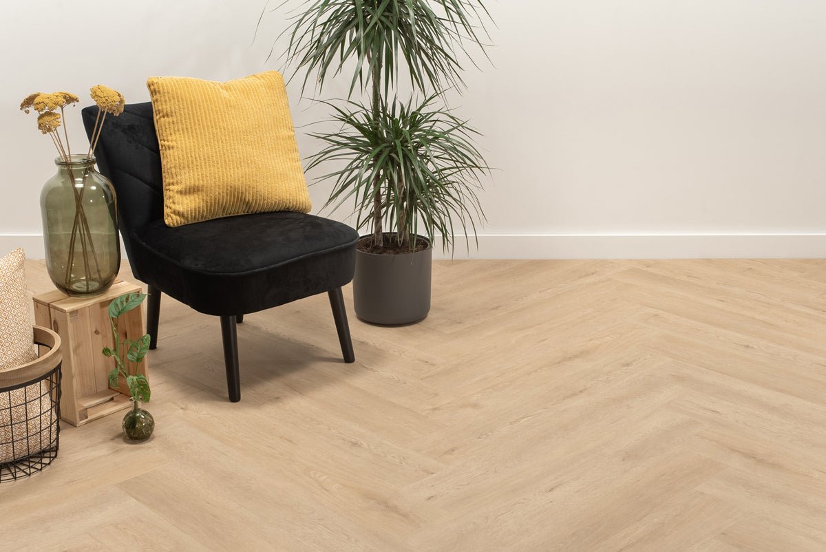 Floer Whalebone Click PVC Gaia Gris Beige FLR-3915 - MEGAMAT