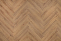 Floer Herringbone Click PVC Narwhal Nut Brown FLR-3912 - MEGAMAT
