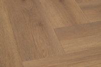 Floer Herringbone Click PVC Narwhal Nut Brown FLR-3912 - MEGAMAT