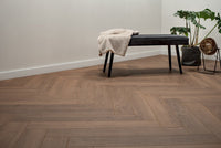 Floer Humpback Brown Hybrid Laminate Herringbone FLR-1613