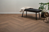 Floer Humpback Brown Hybrid Laminate Herringbone FLR-1613