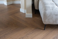 Floer Humpback Brown Hybrid Laminate Herringbone FLR-1613