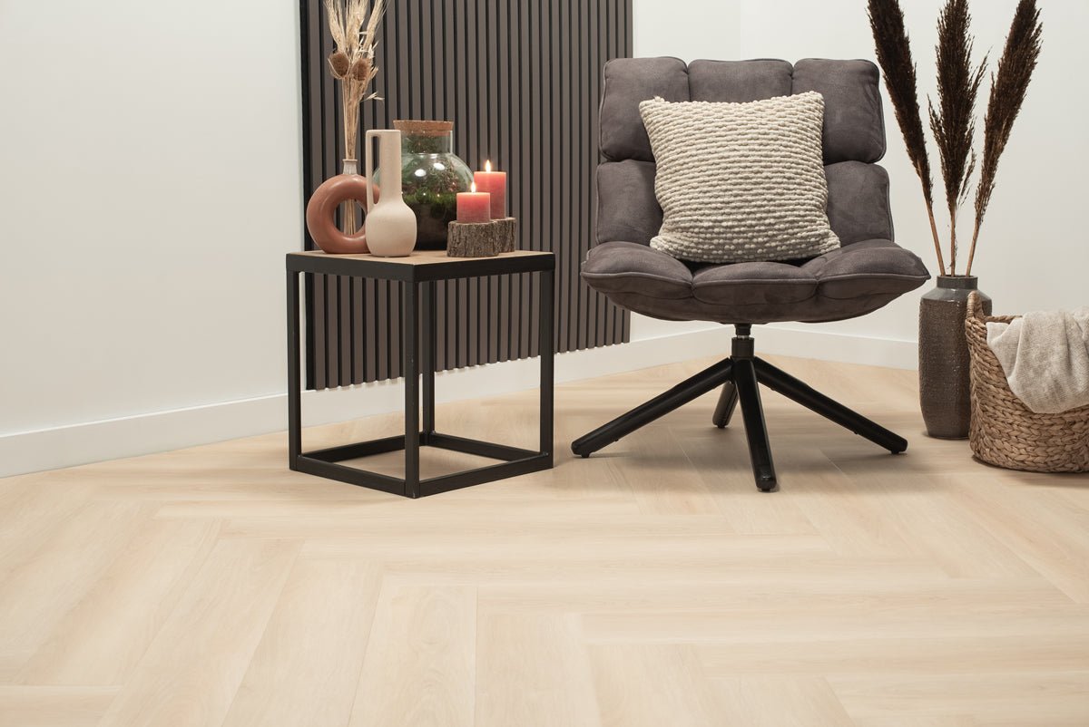 Floer Walvisgraat Plak PVC Balein Beige 2.0 FLR-3521