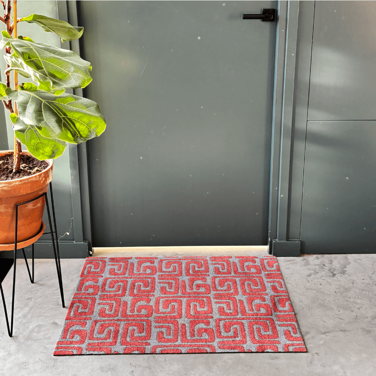 Funky Rhythm warm | ca. 60x85 cm - Solza.nl