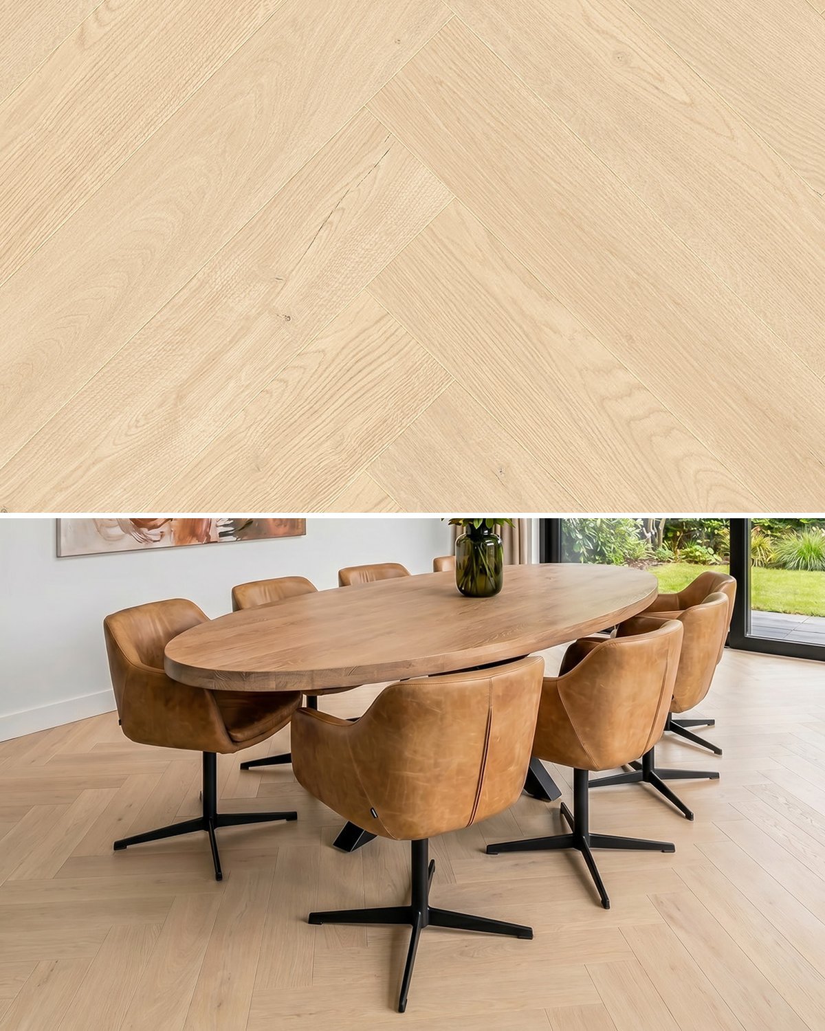 Hoomline Elite Visgraat V4 Aquaprotect Texel - Laminaat - A10215 - Solza.nl