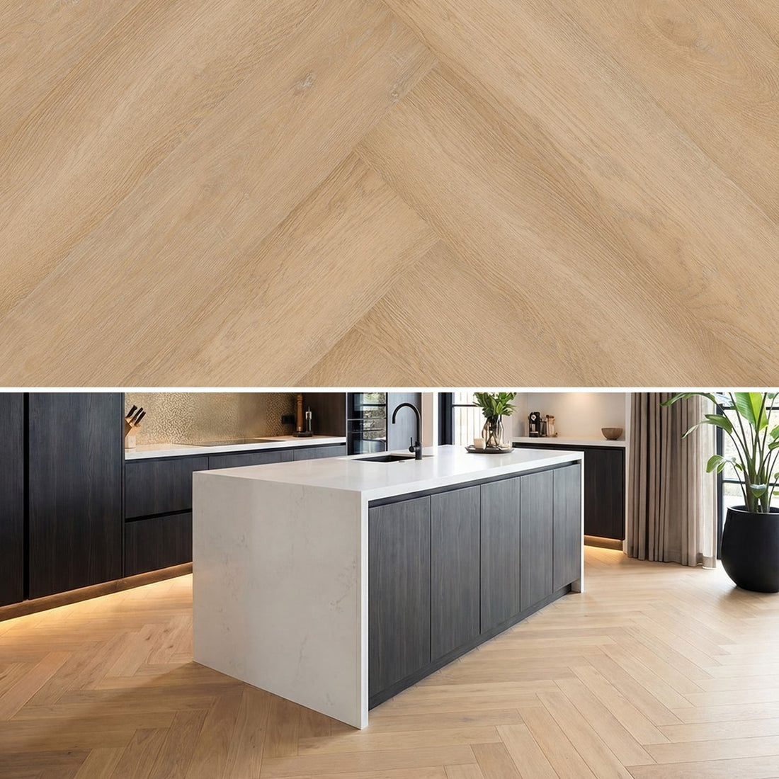 Hoomline Prestige 55 Visgraat Vail 5066 - Plak PVC - A10126 - Solza.nl