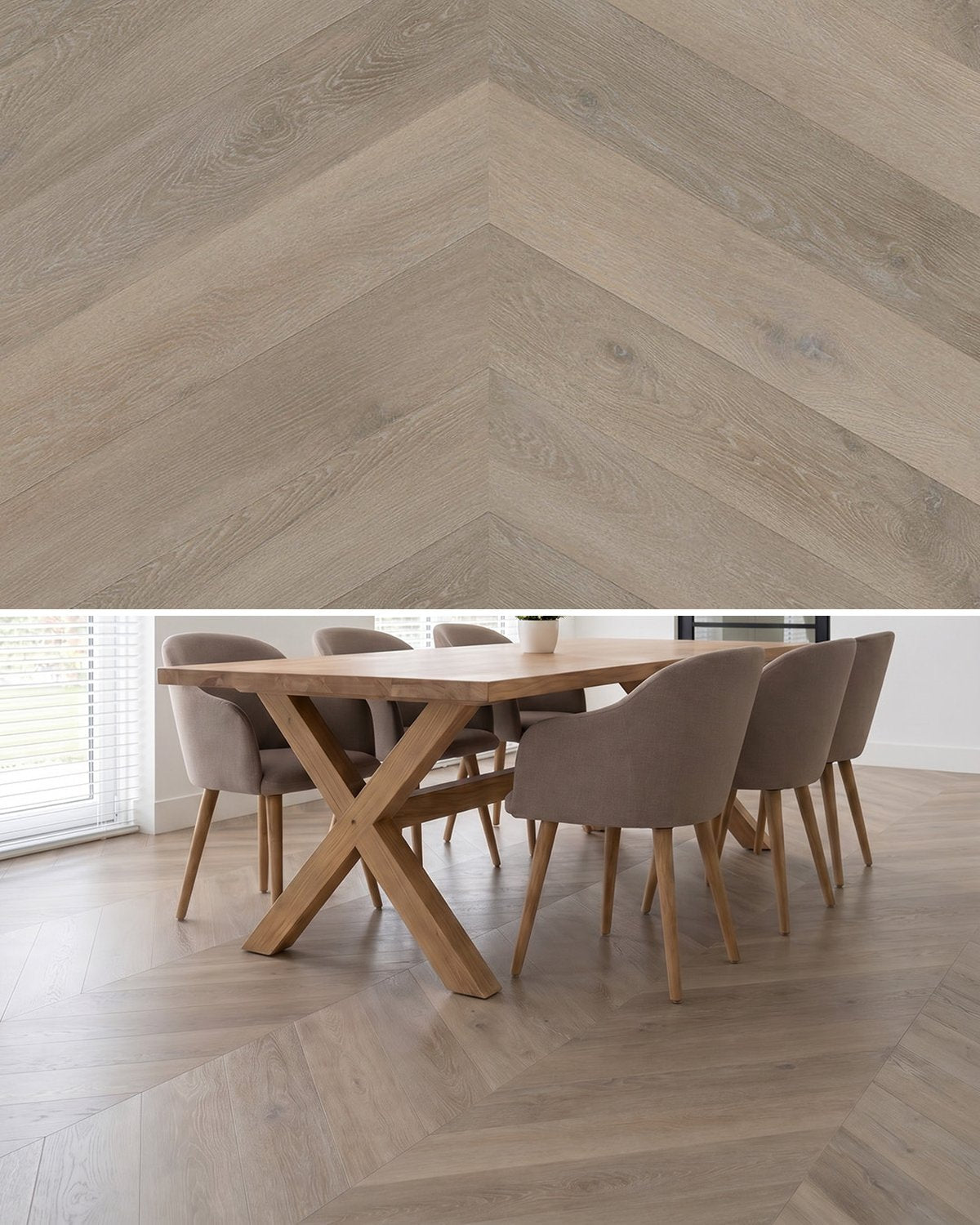 Hoomline The Hamptons 55 Westbury 924 - Hongaarse punt Plak PVC - 44302 - Solza.nl