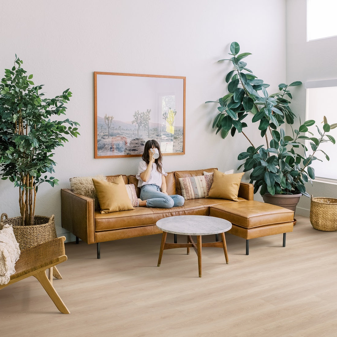 ParquetVinyl Ivalo Amaranth - Rechte stroken Click PVC - 176 x 1213 mm - IVA-2701-IB