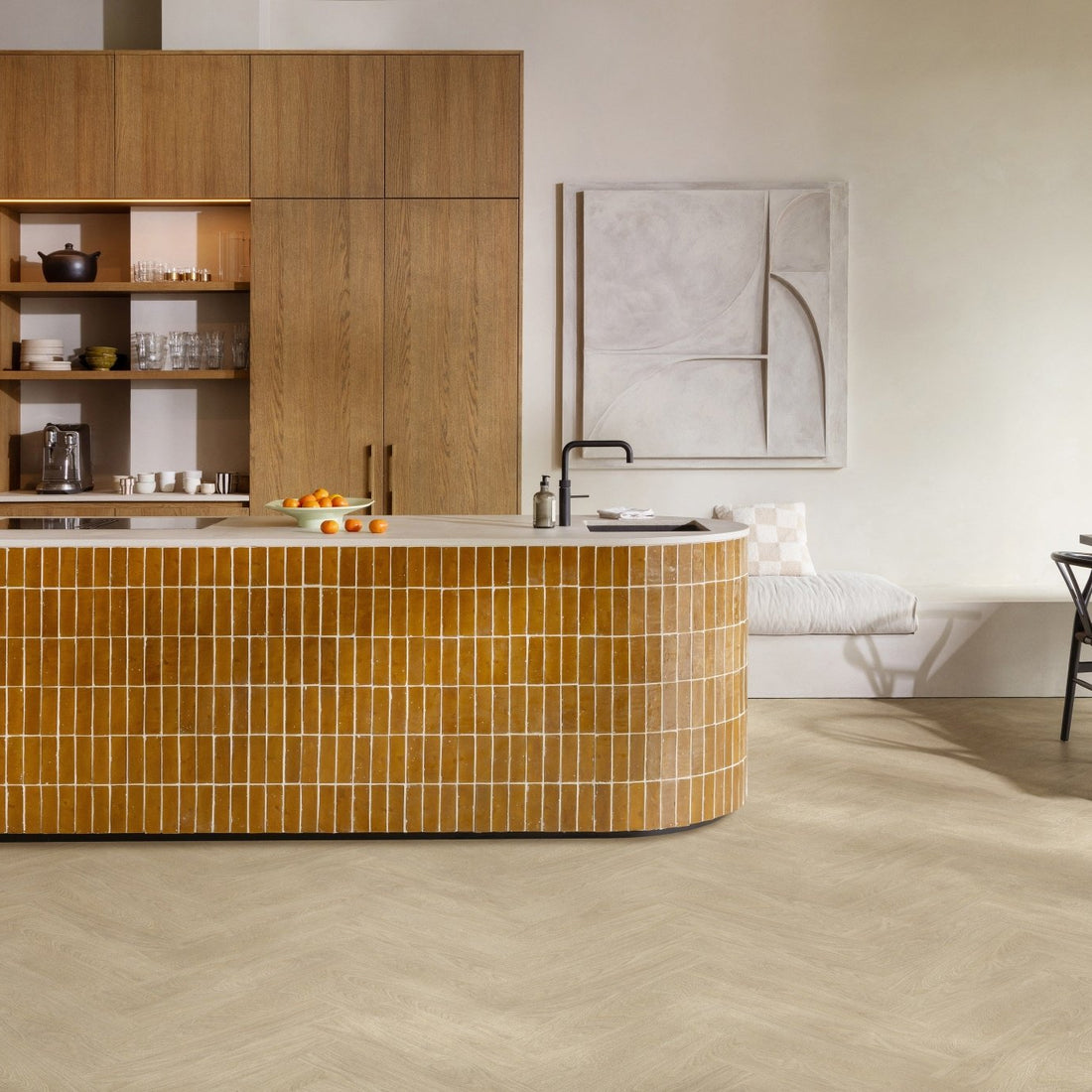 Moduleo LayRed Herringbone Laurel Oak 51230 Click PVC - Solza.nl
