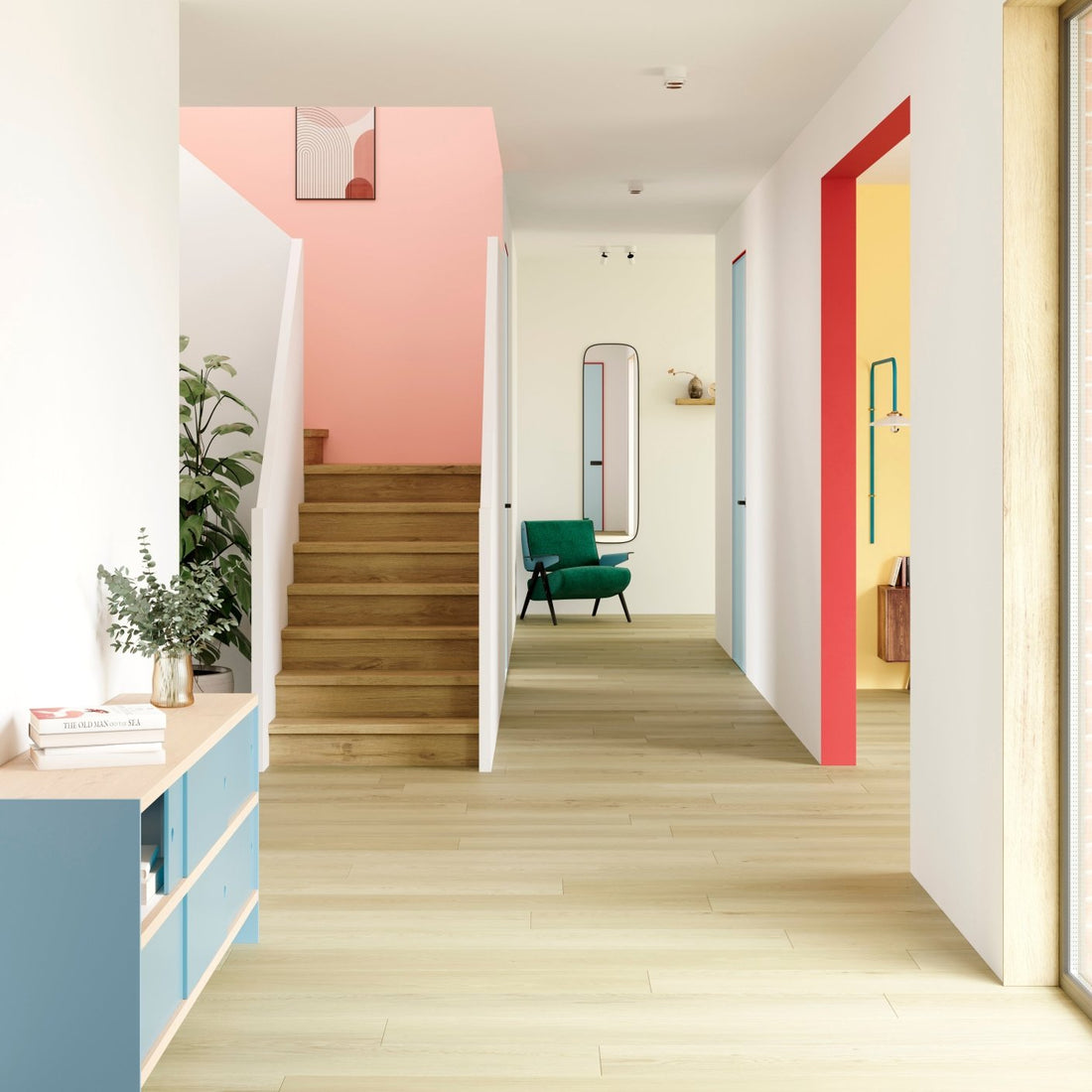 ParquetVinyl Tarn Vanilla Fudge - Rechte stroken Click PVC - 176 x 1213 mm - TAR-845-IB - Solza.nl
