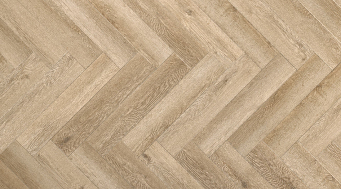 ParquetVinyl Yukon Desert Dune - Visgraat Click PVC - 123 x 615 mm - YUK-HB-2626-IB - Solza.nl