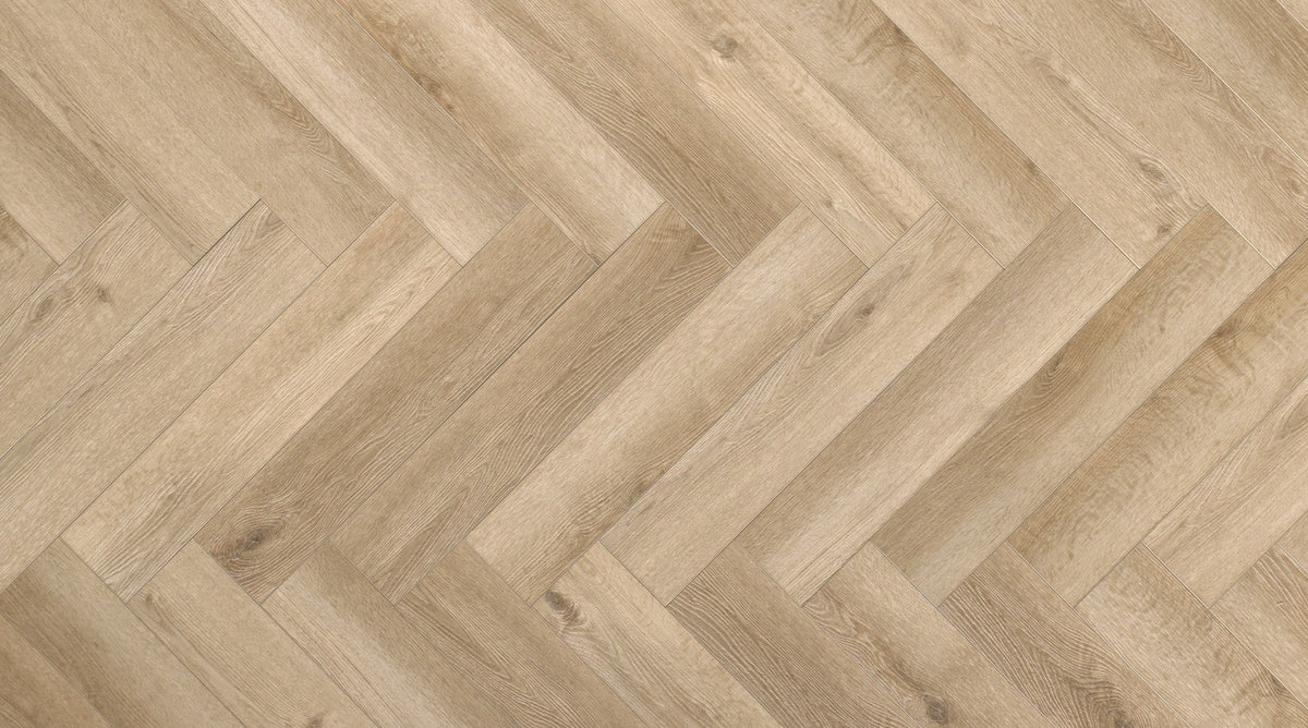 ParquetVinyl Yukon Desert Dune - Visgraat Click PVC - 123 x 615 mm - YUK-HB-2626-IB - Solza.nl