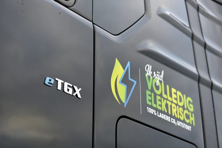 Volledig elektrische vrachtwagen van een leverancier van Solza