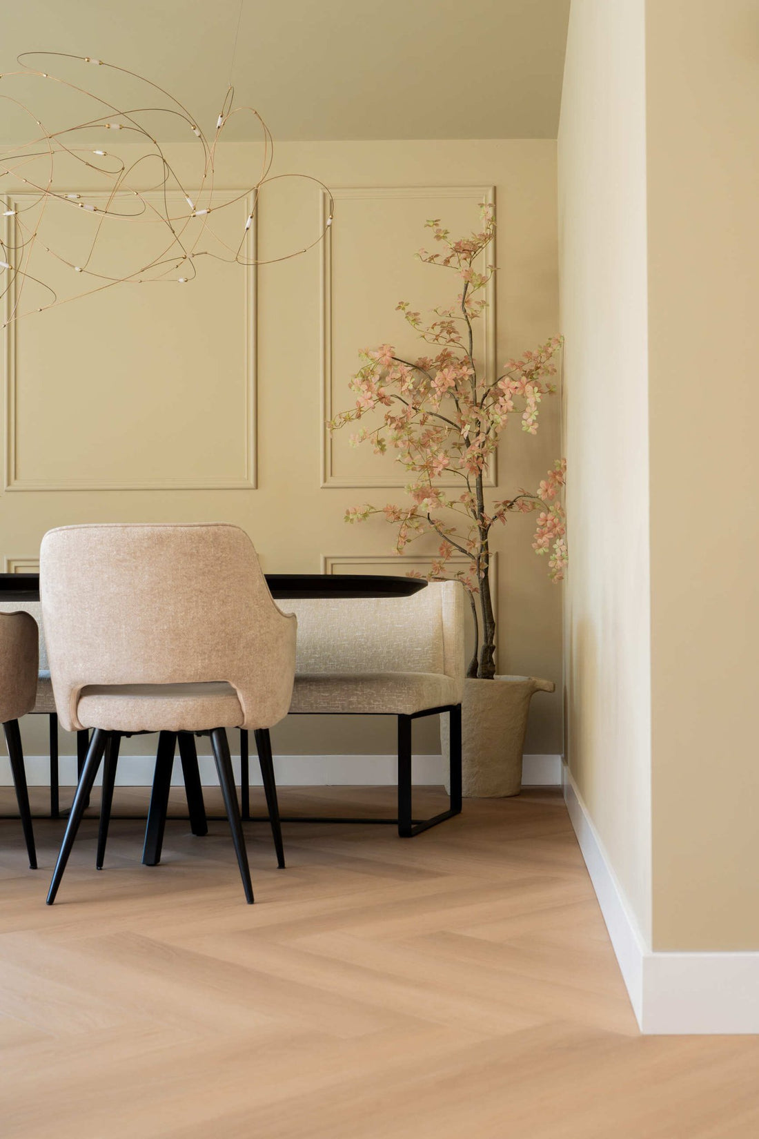 Solza Parma Panna - Walvisgraat Plak PVC - ULTRAMAT - SLZ - 6021 - Solza.nl