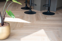 Solza Walvisgraat Plak PVC Como Crème - ULTRAMAT - SLZ - 5021 - Solza.nl