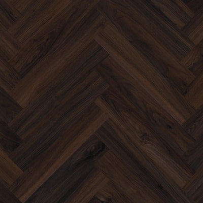 Therdex 6054 Walnut - Dryback PVC - Visgraat - Solza.nl