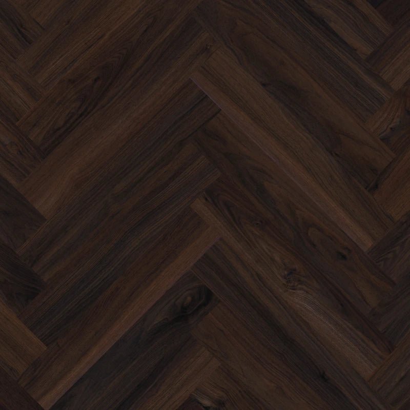 Therdex C6054 Walnut - Click PVC - Visgraat - Solza.nl