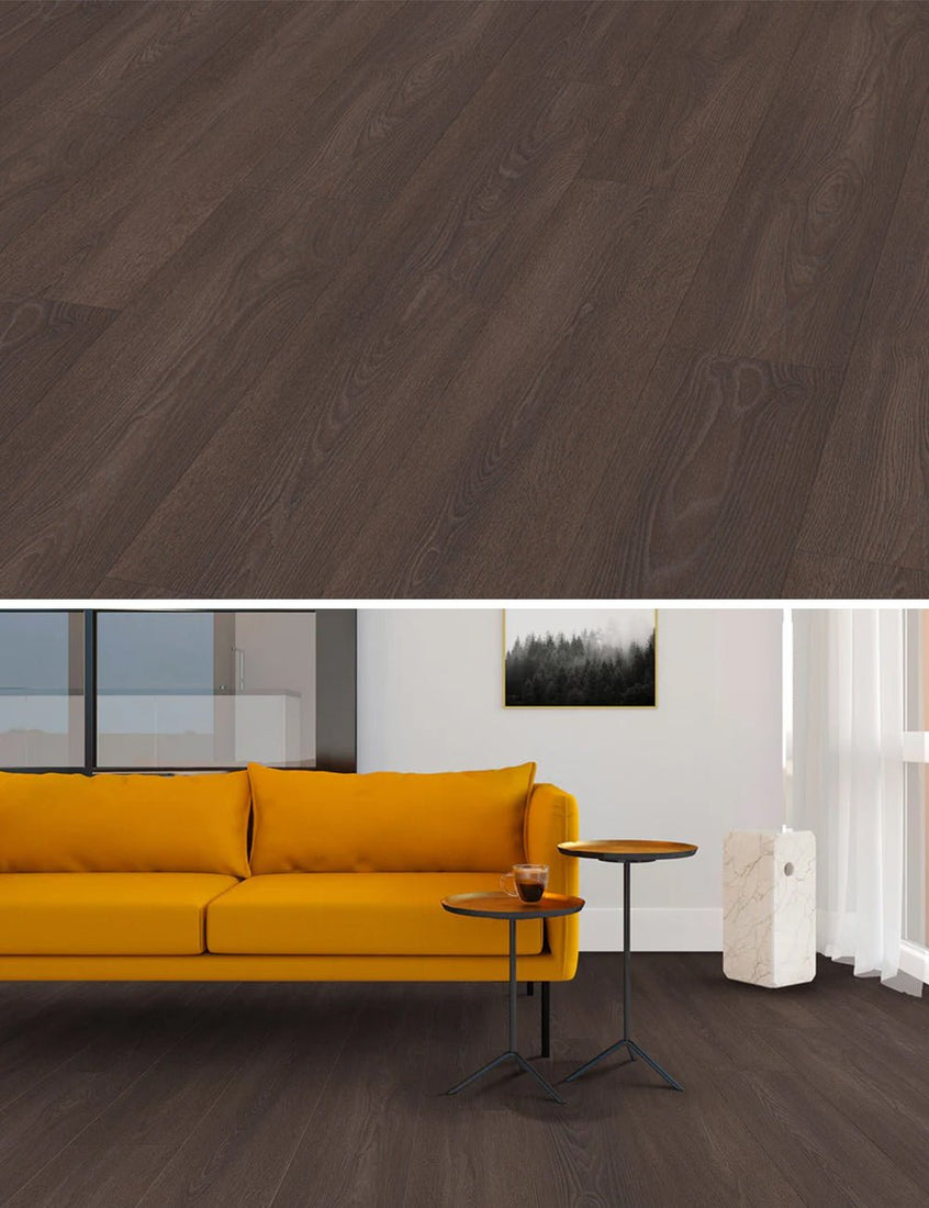 Vivafloors Bordeaux - Eiken 8560 - Rechte Stroken Plak PVC - Solza.nl