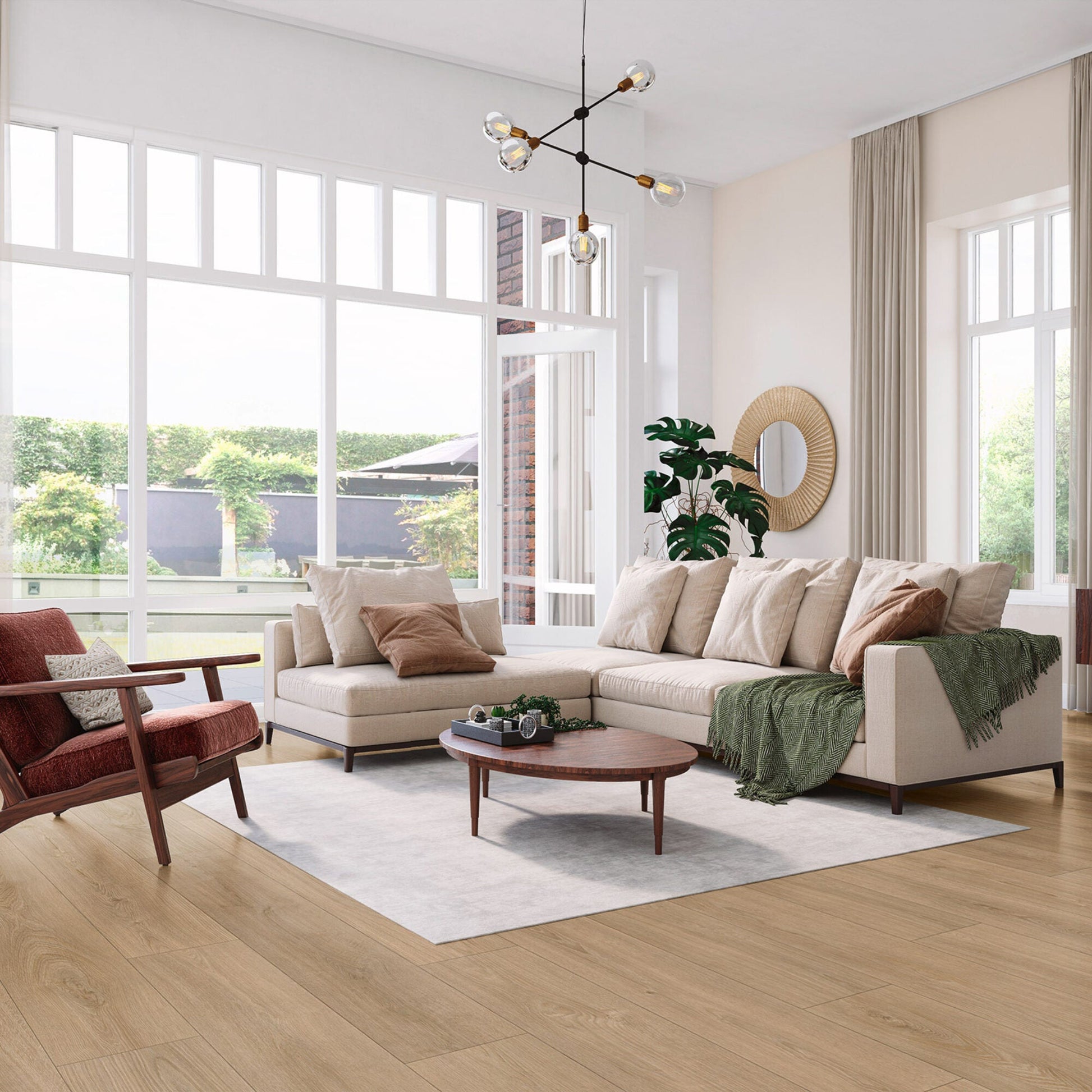 Vivafloors Mayfair - Eiken 9020 - Rechte Stroken Click PVC - Solza.nl