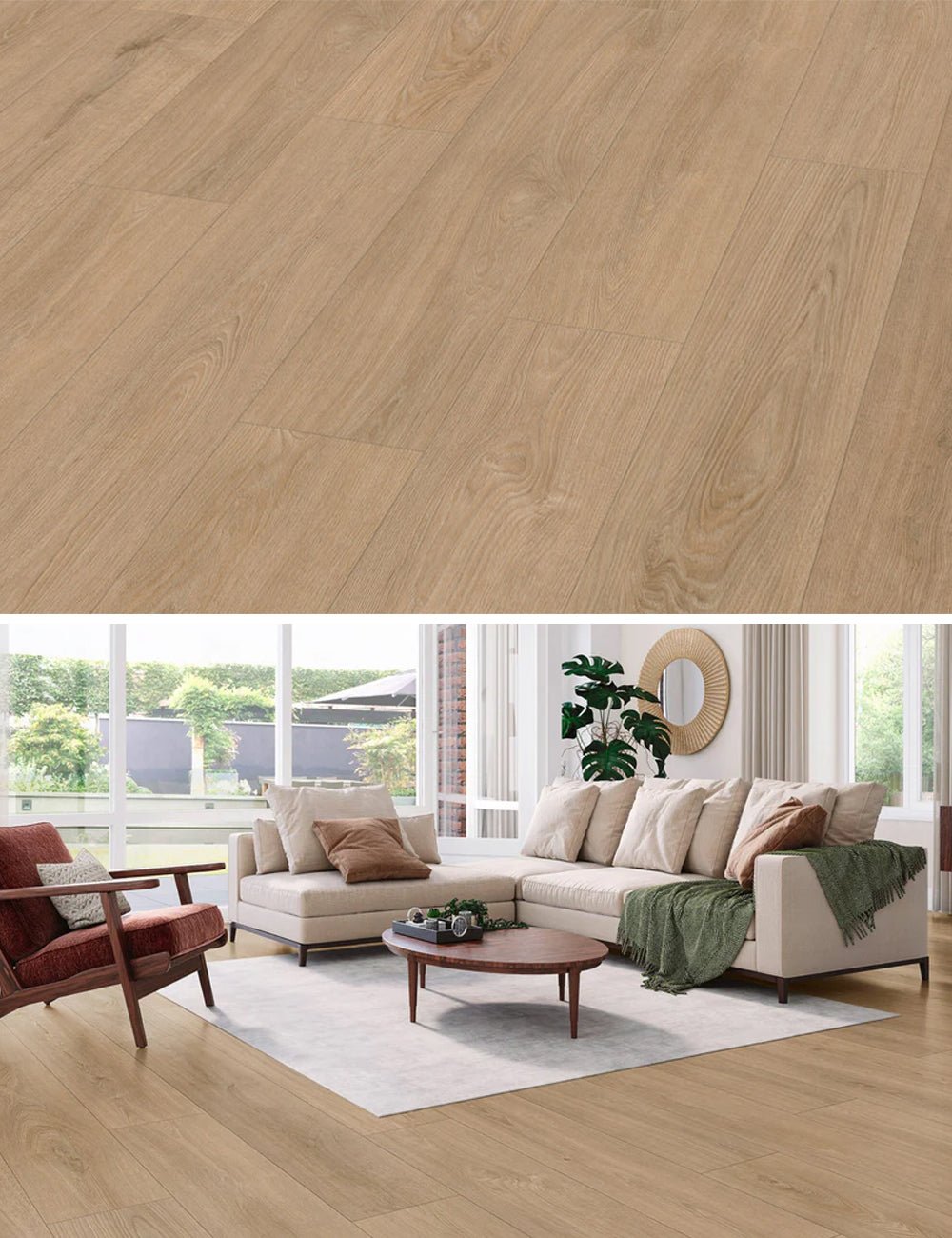 Vivafloors Mayfair - Eiken 9020 - Rechte Stroken Plak PVC - Solza.nl