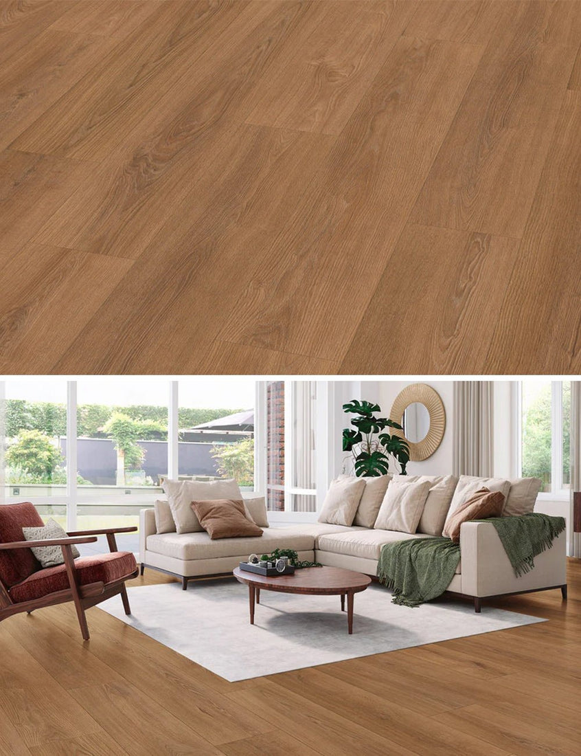 Vivafloors Mayfair - Eiken 9040 - Rechte Stroken Plak PVC - Solza.nl