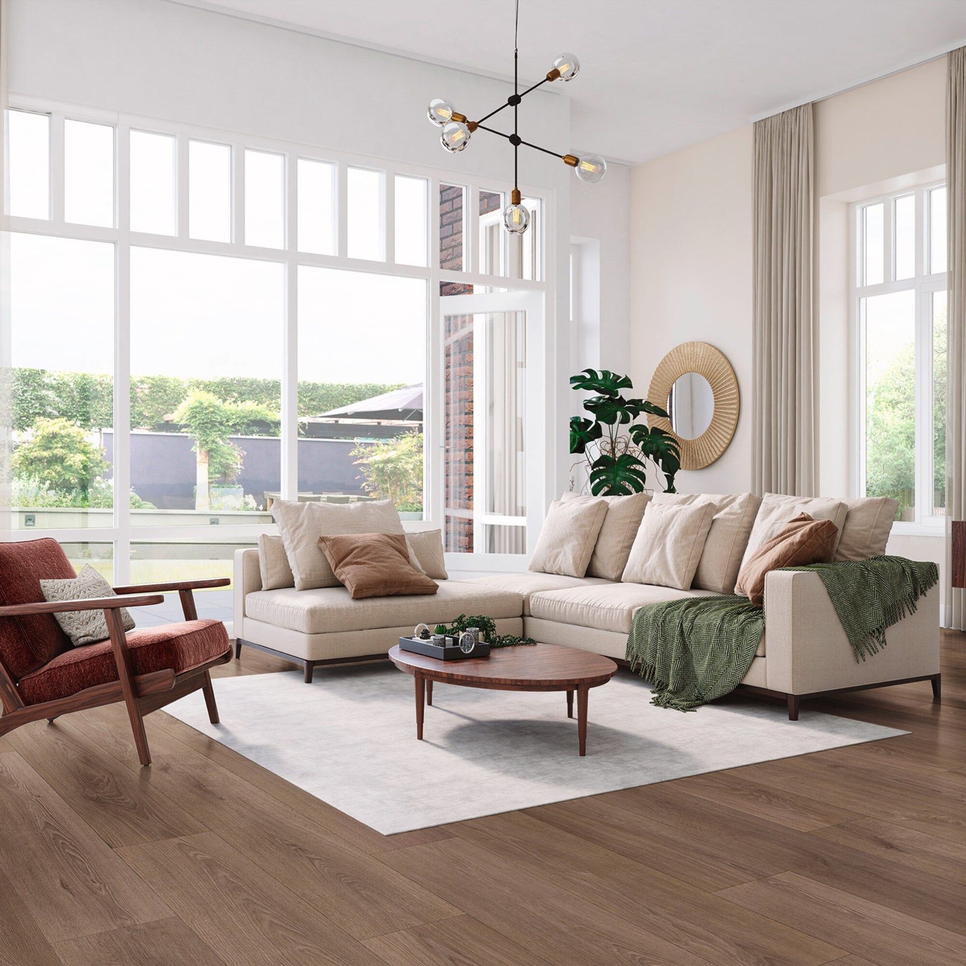 Vivafloors Mayfair - Eiken 9050 - Rechte Stroken Click PVC - Solza.nl