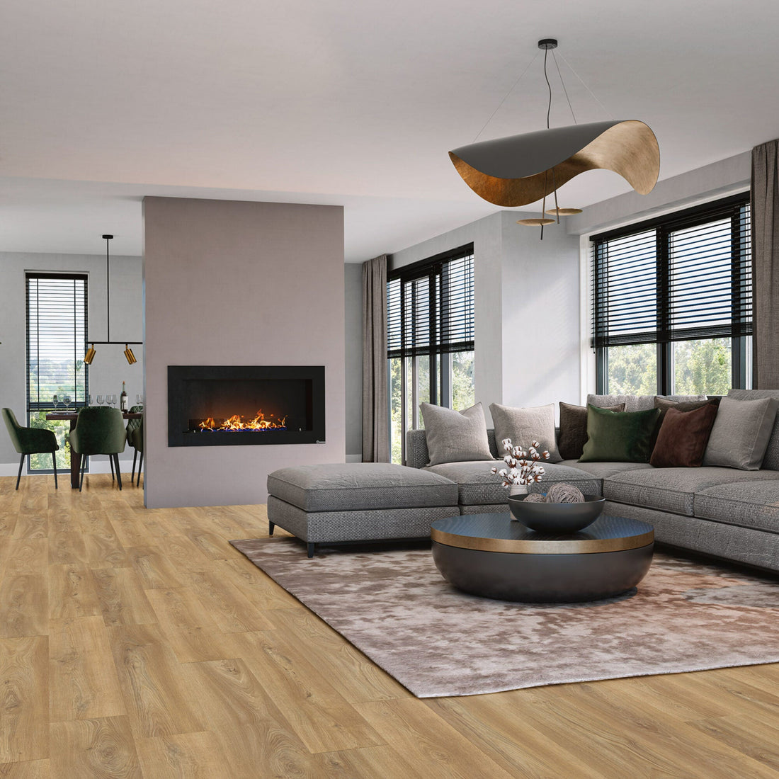 Vivafloors Sauerland - Eiken 3530 - Rechte Stroken Click PVC - Solza.nl