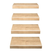 Floer Trap Overzettreden Onbehandelde Eik 115 cm per 2 stuks - Solza
