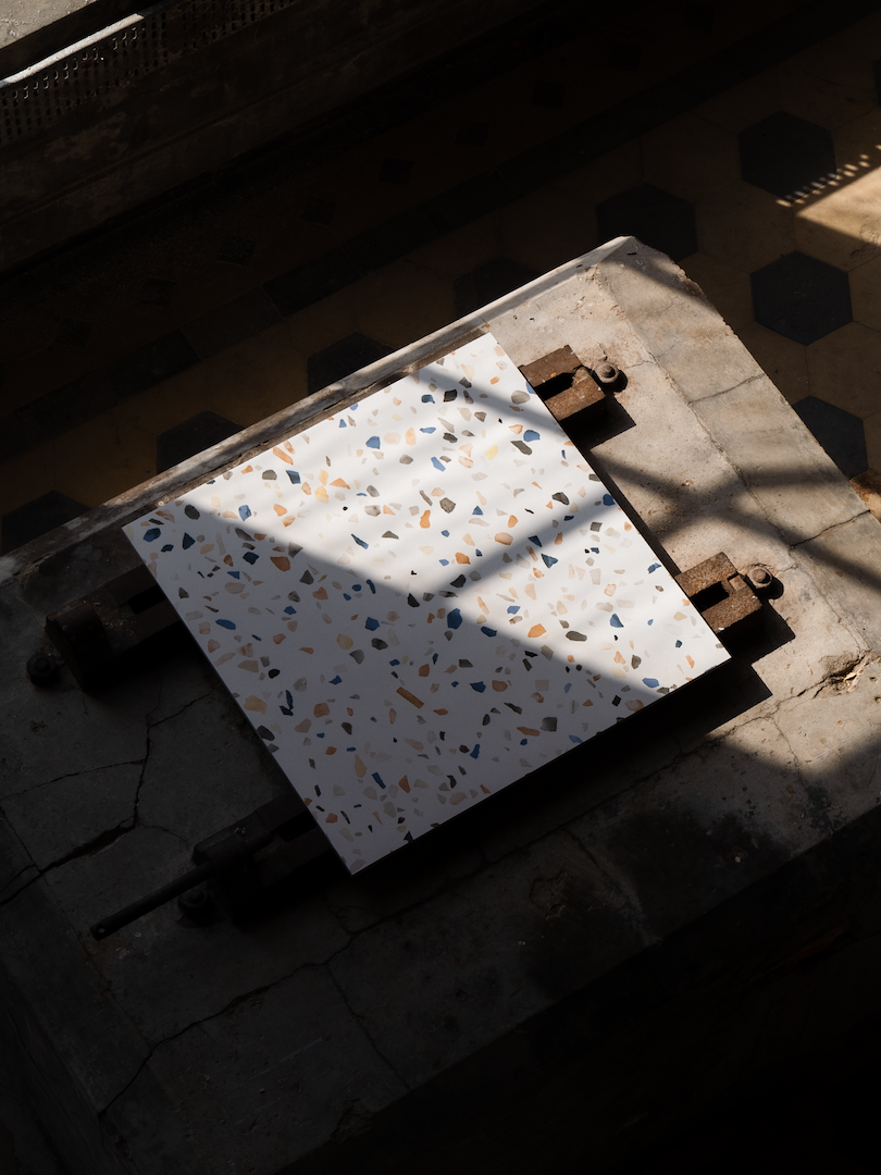 Carrelage Aspect Terrazzo Roma 60 x 60 cm