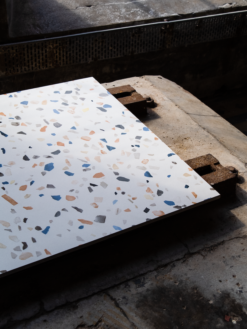 Carrelage Aspect Terrazzo Roma 60 x 60 cm