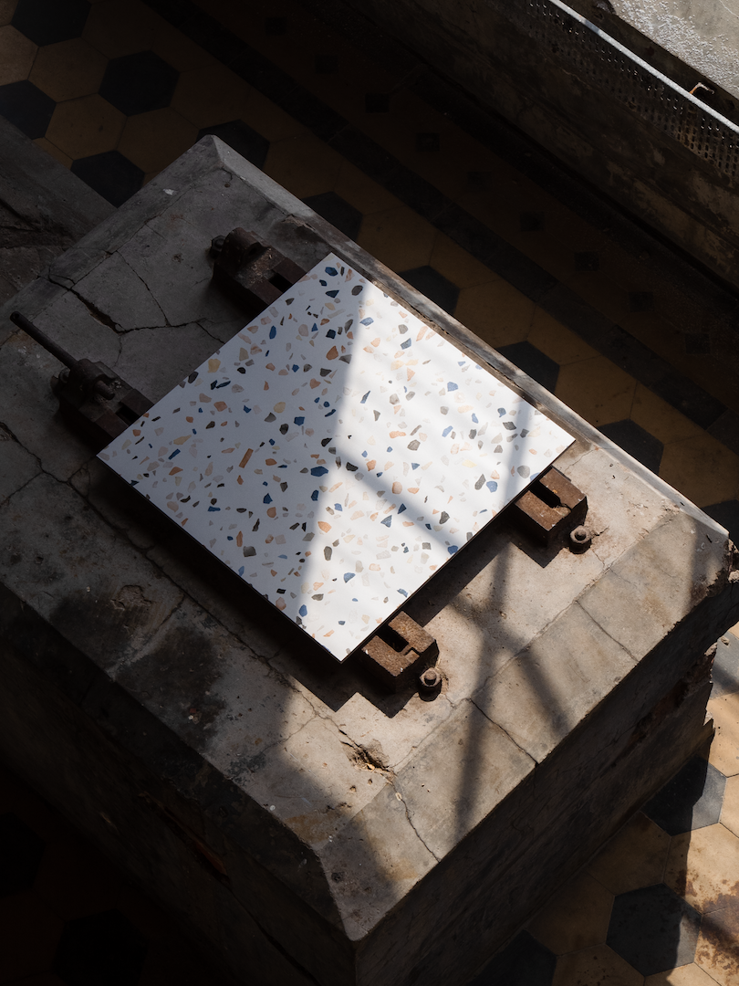 Carrelage Aspect Terrazzo Roma 60 x 60 cm