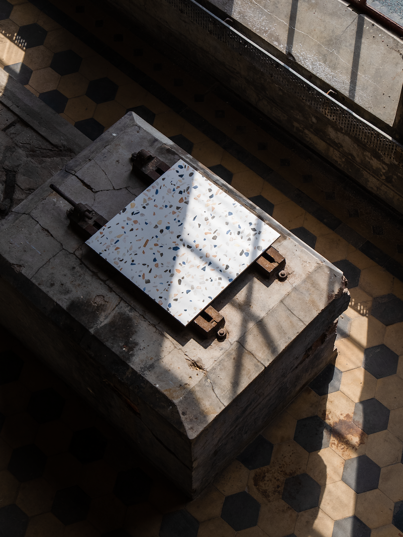 Carrelage Aspect Terrazzo Roma 60 x 60 cm